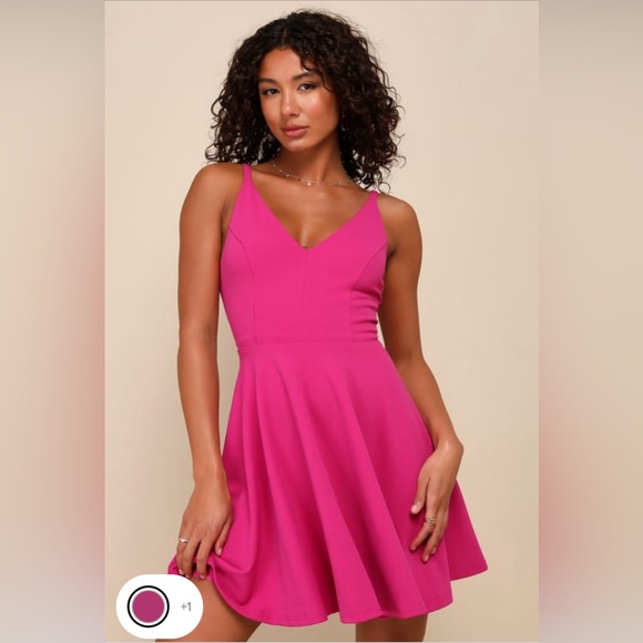 Lulus Pink Mini Dress - Picture 1 of 4
